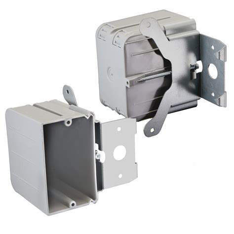 electrical box adjustable bracket|adjustable electrical outlet box.